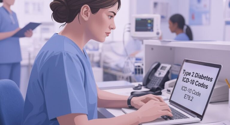 ICD-10 codes for type 2 diabetes