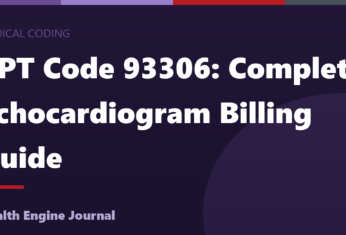 CPT Code 93306: Echocardiogram Billing Guide (2026)
