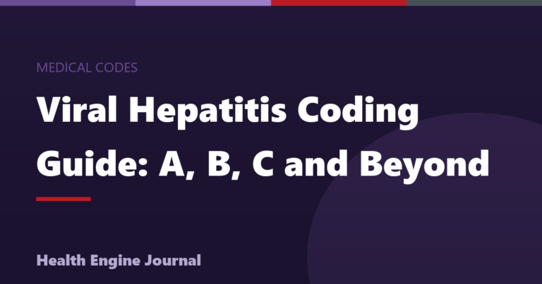 Viral Hepatitis ICD-10 Codes: B15-B19 Guide